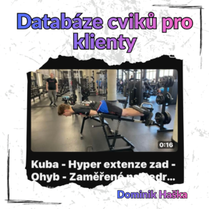 Databáze cviků pro klietyze Databáze cviků pro klietyze