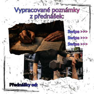 Vypracované poznámky z přednášek Vypracované poznámky z přednášek